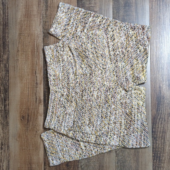 Free People Cozy Knit Crop Trousers Size XS in Tan/Brown - Picture 7 of 11